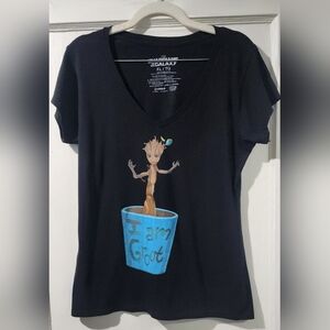 Marvel Black 'I Am Groot' Kids Tee